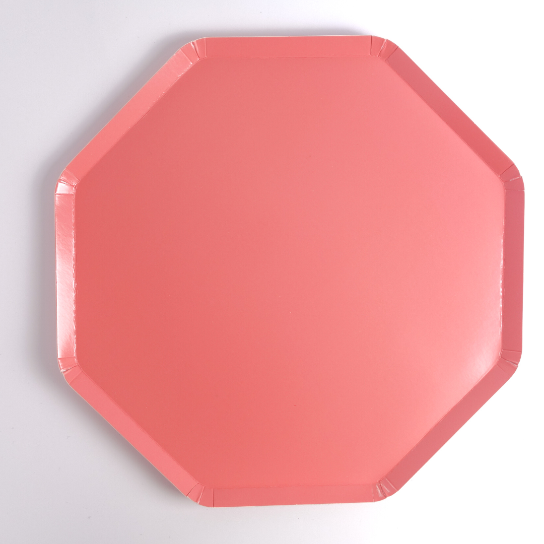 Coral Dinner Plate Set (x 8)