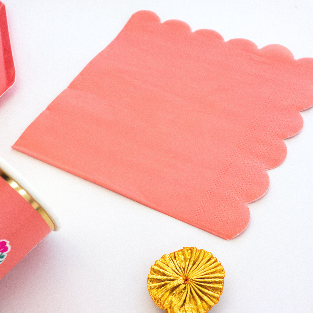 Coral Napkin Set