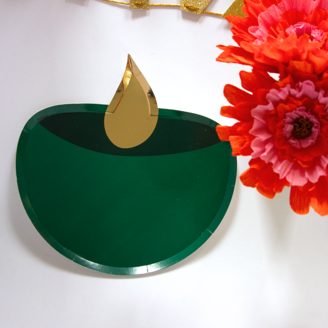Diya Plate Set (x 8)
