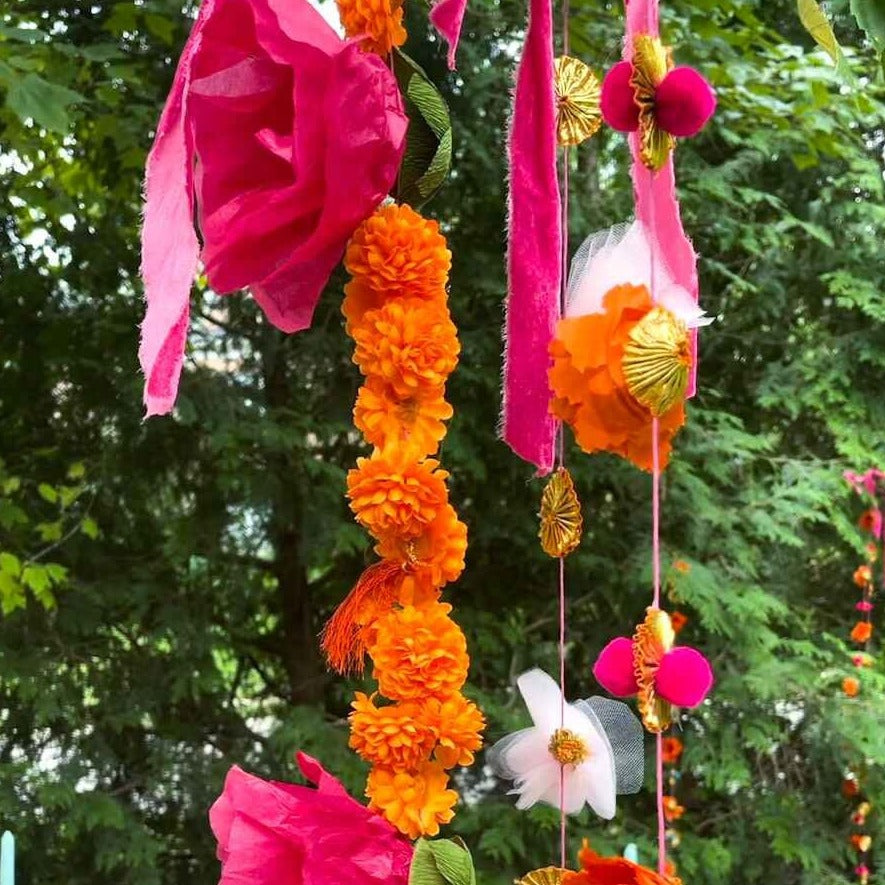 Marigold hanging garland